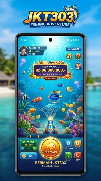 Pratinjau antarmuka jkt303 — aplikasi APK resmi Android v2.8.6